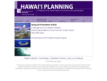 Tablet Screenshot of hawaiiapa.org